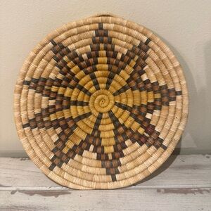 Hopi Vintage Basket Plaque